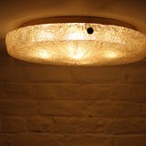 Wallano style blown glass wall ceiling lamp