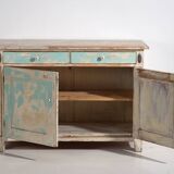 Ancienne commode bleu ciel (c.1920) #20