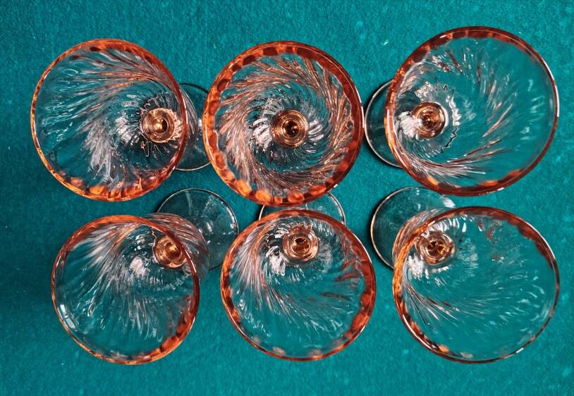 Ensemble de 6 verres à vin Rosaline – Luminarc – Vintag