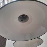 Enameled sheet metal pendant lights