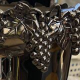 Silea silver metal champagne bucket