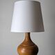 Lampe en orme massif - Années 70