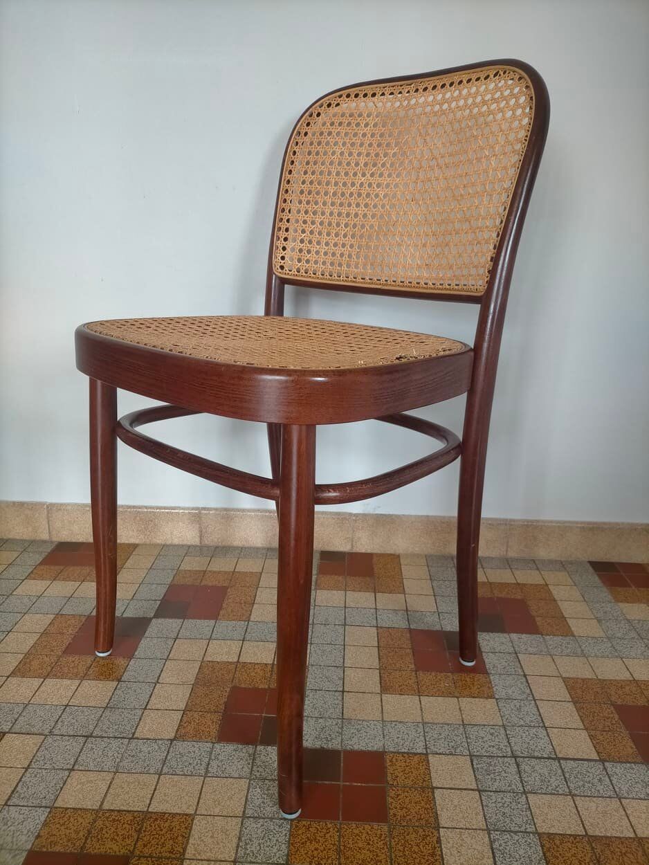 8 bistro chairs model 811 by Josef Hoffman