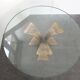 Vintage brutalist coffee table in bronze from the 1960s.