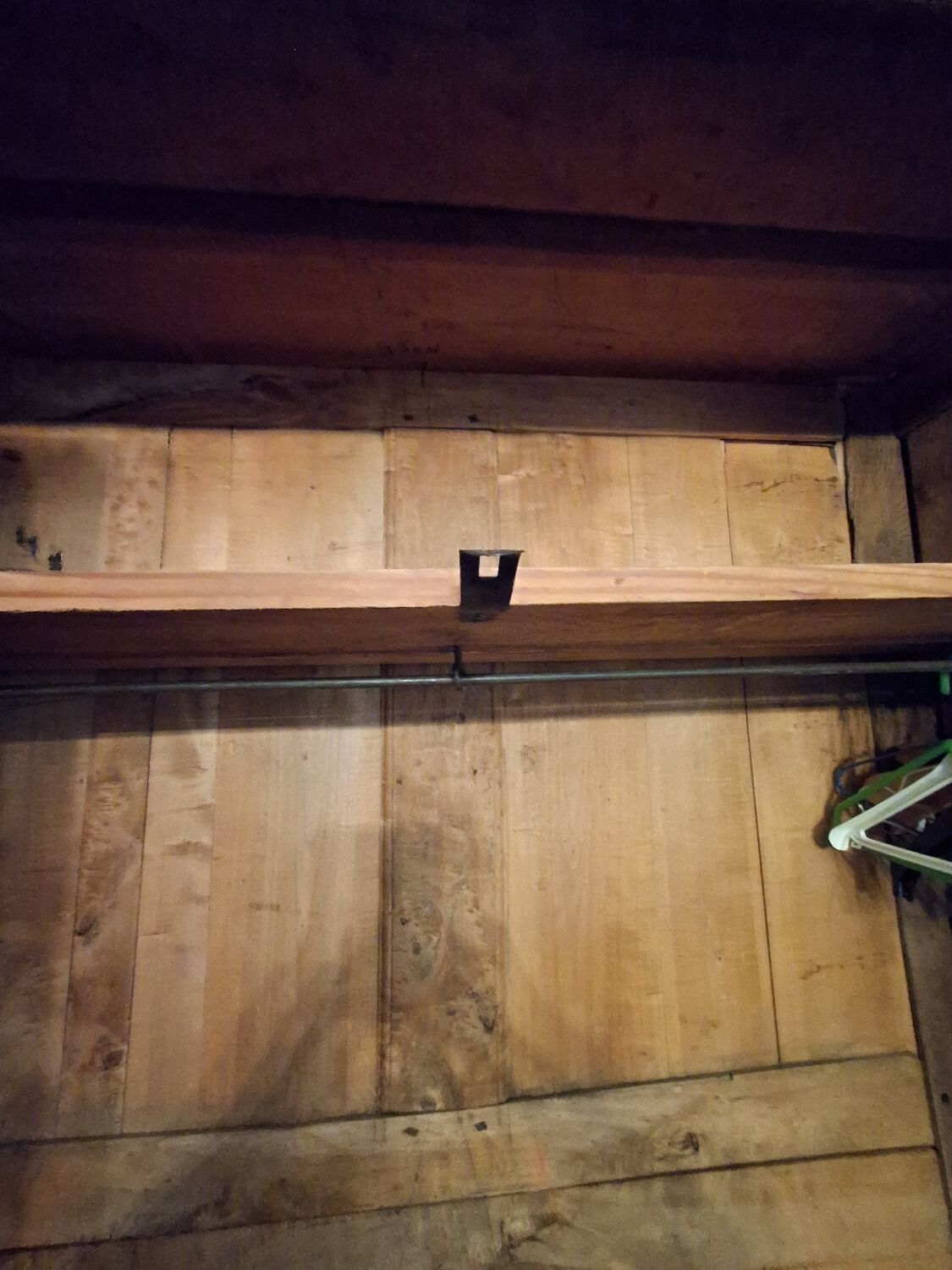 Norman oak stripped wardrobe