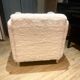 Fauteuil bouclette blanc