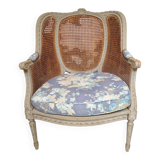 Louis XVI style caned shepherdess