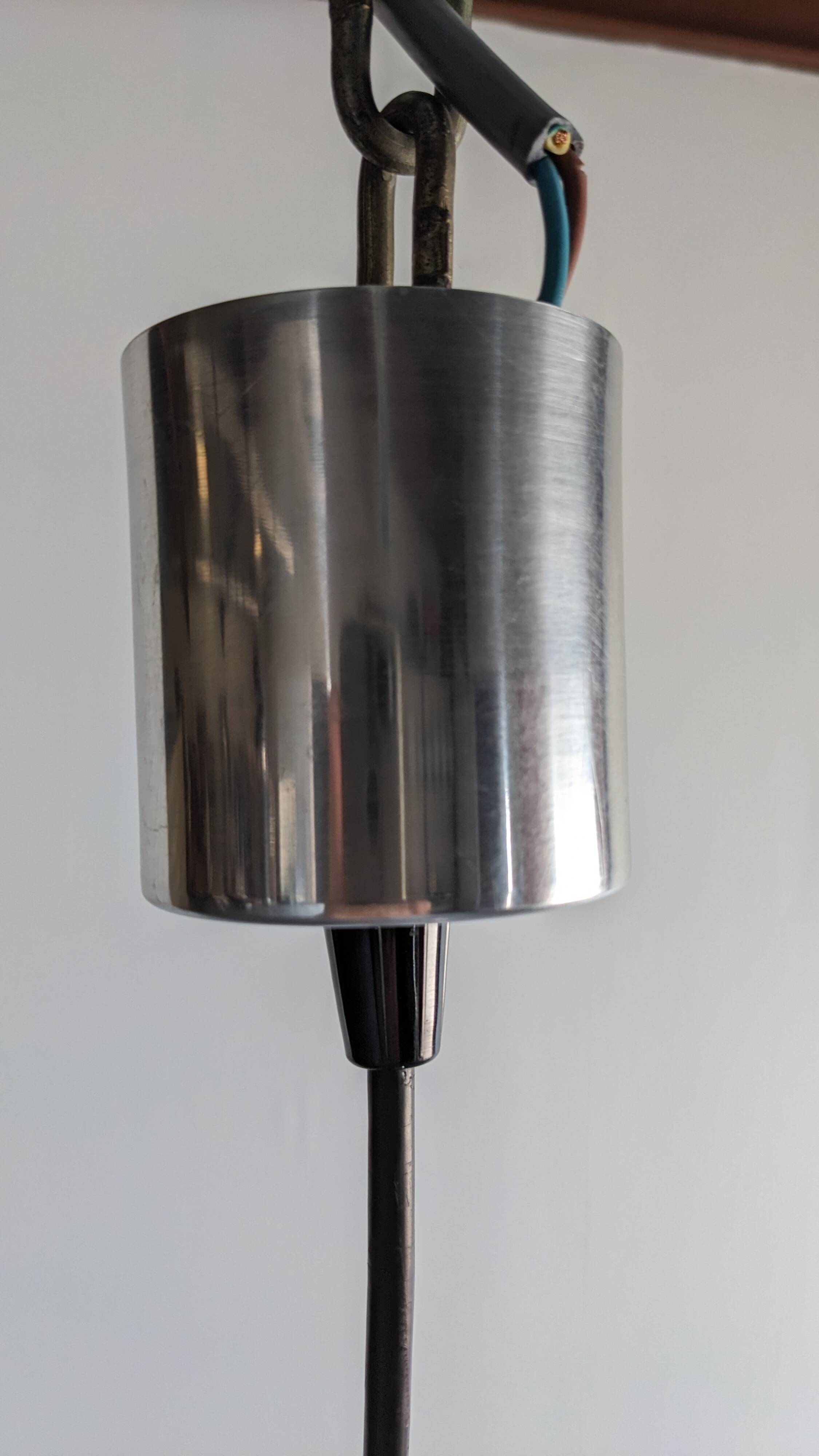 XL Murano glass pendant light by Doria Leuchten, Germany circa 1970