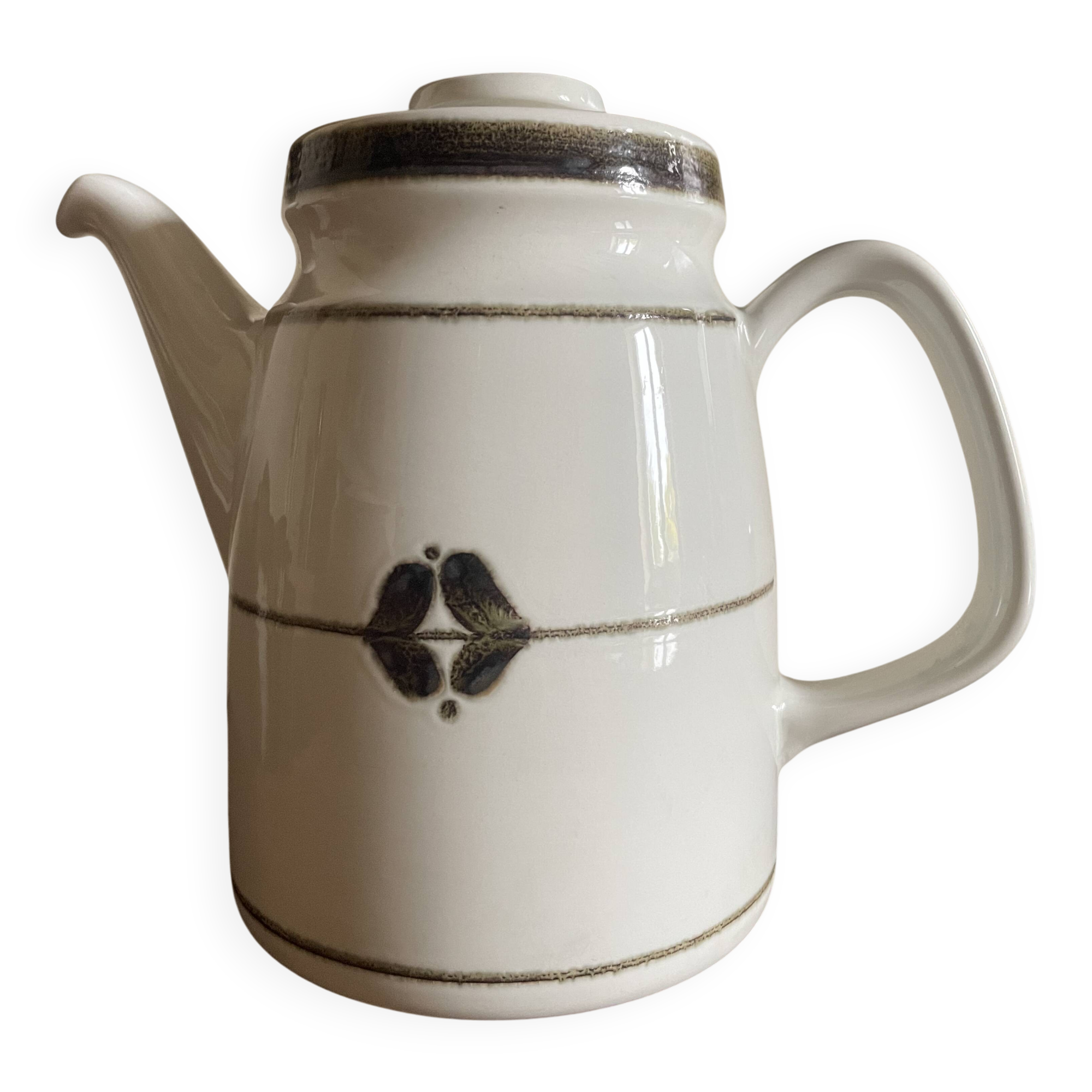 Vintage Nordic Style Ceramic Coffee Pot 1979