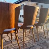Set of 6 Baumann bistro chairs