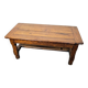 Farmhouse coffee table in solid oak