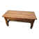 Farmhouse coffee table in solid oak