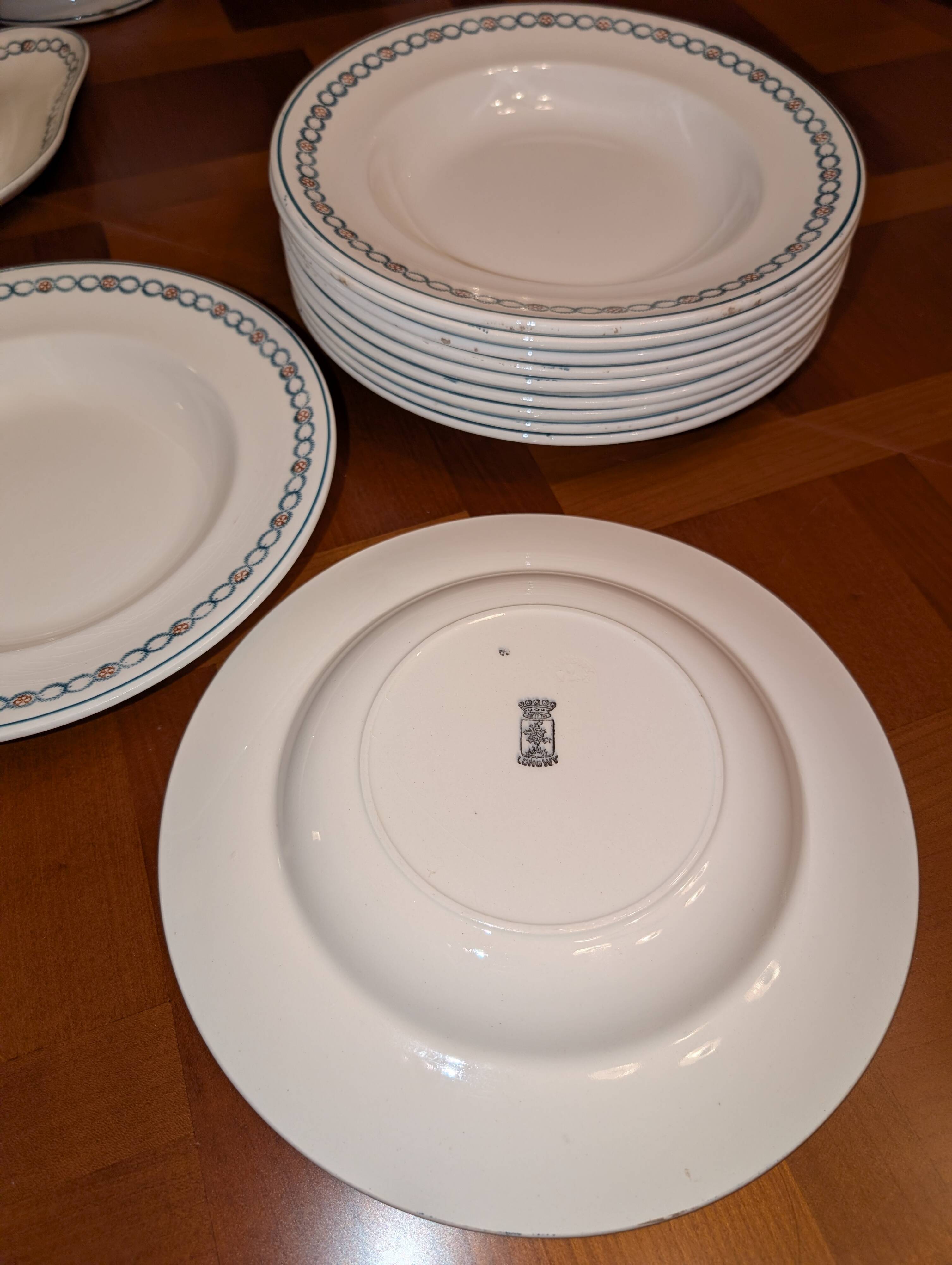 Rare & Important Longwy Table Service – 65 Pieces
