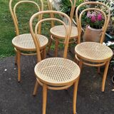 4 Thonet ZPM Radomsko chairs