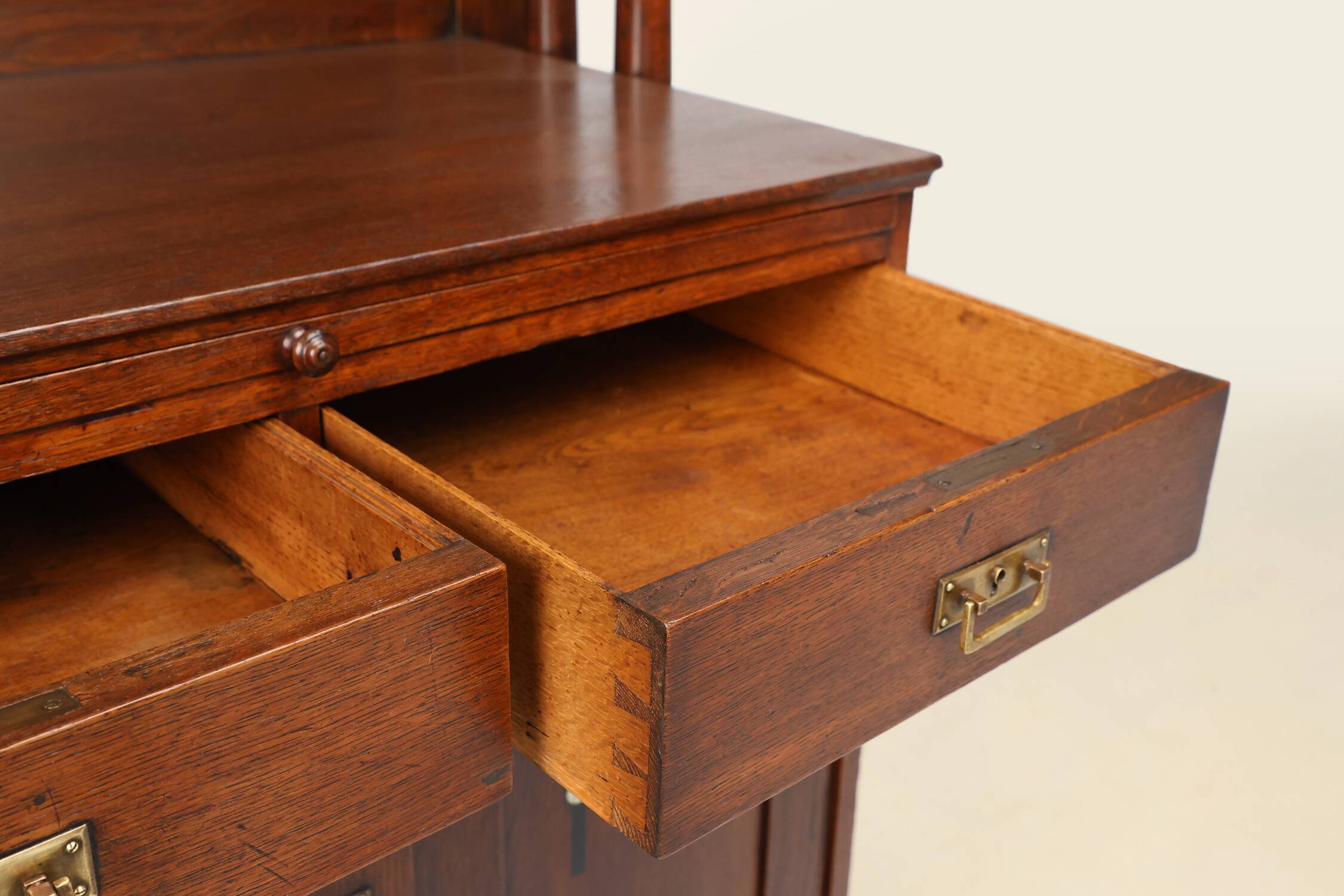 Secession high cabinet the Vienna Art Nouveau style, Austria ca. 1905