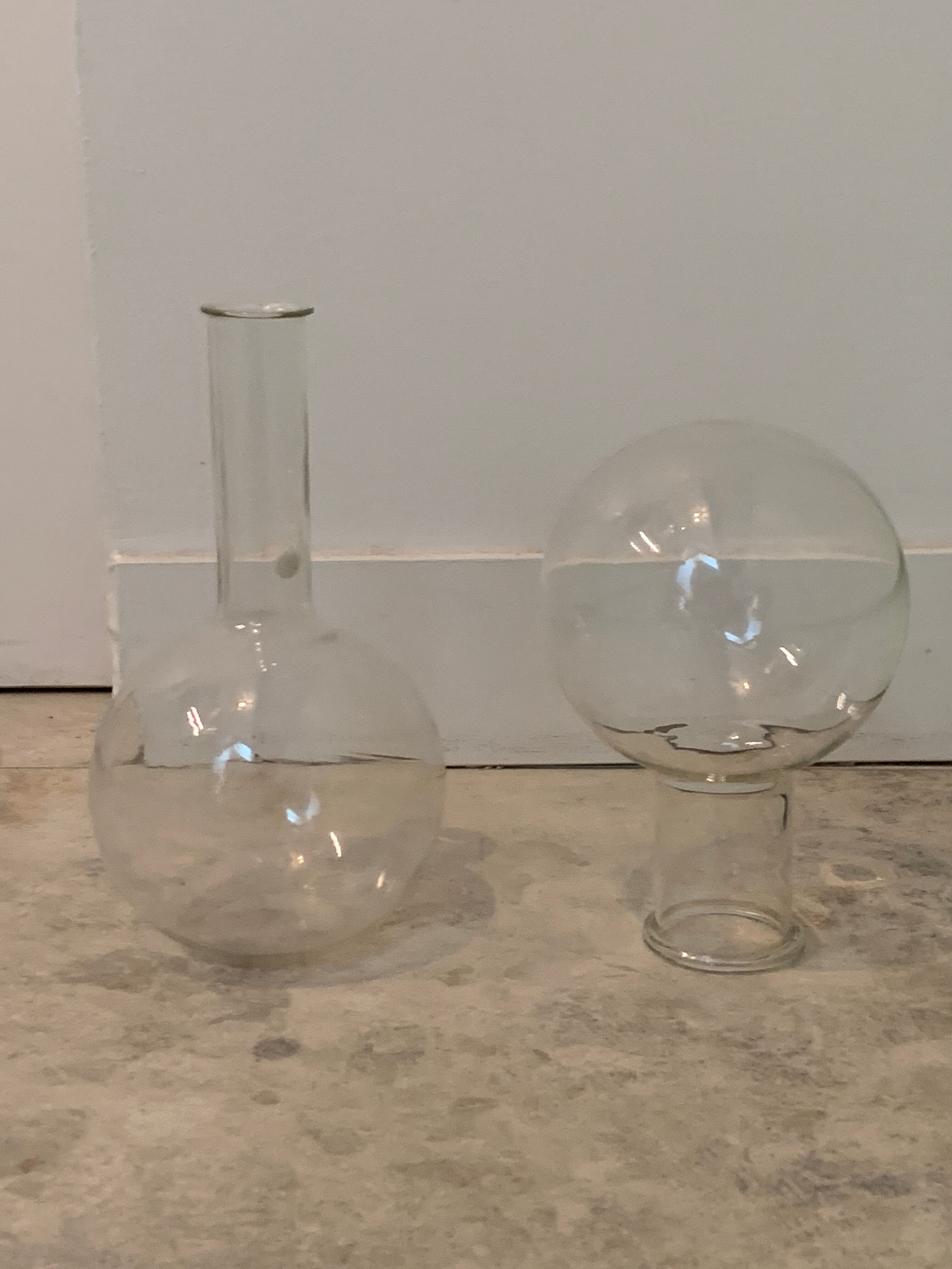 Vase vintage de laboratoire