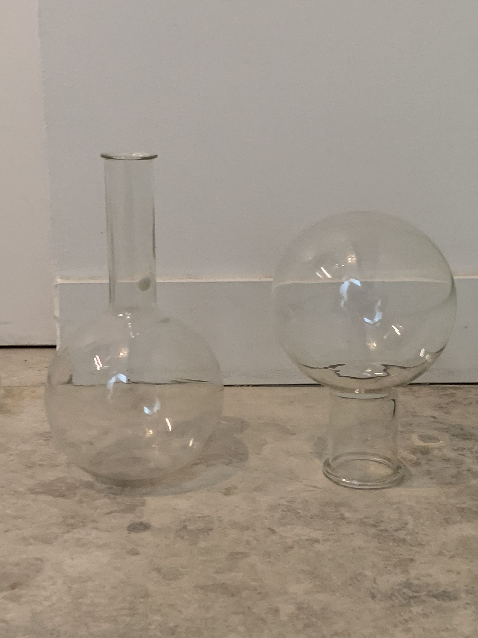 Vase vintage de laboratoire