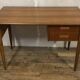 Scandinavian teak desk from the 1960s, length 110 cm