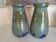 Pair of Puisaye stoneware vases by Léon Pointu