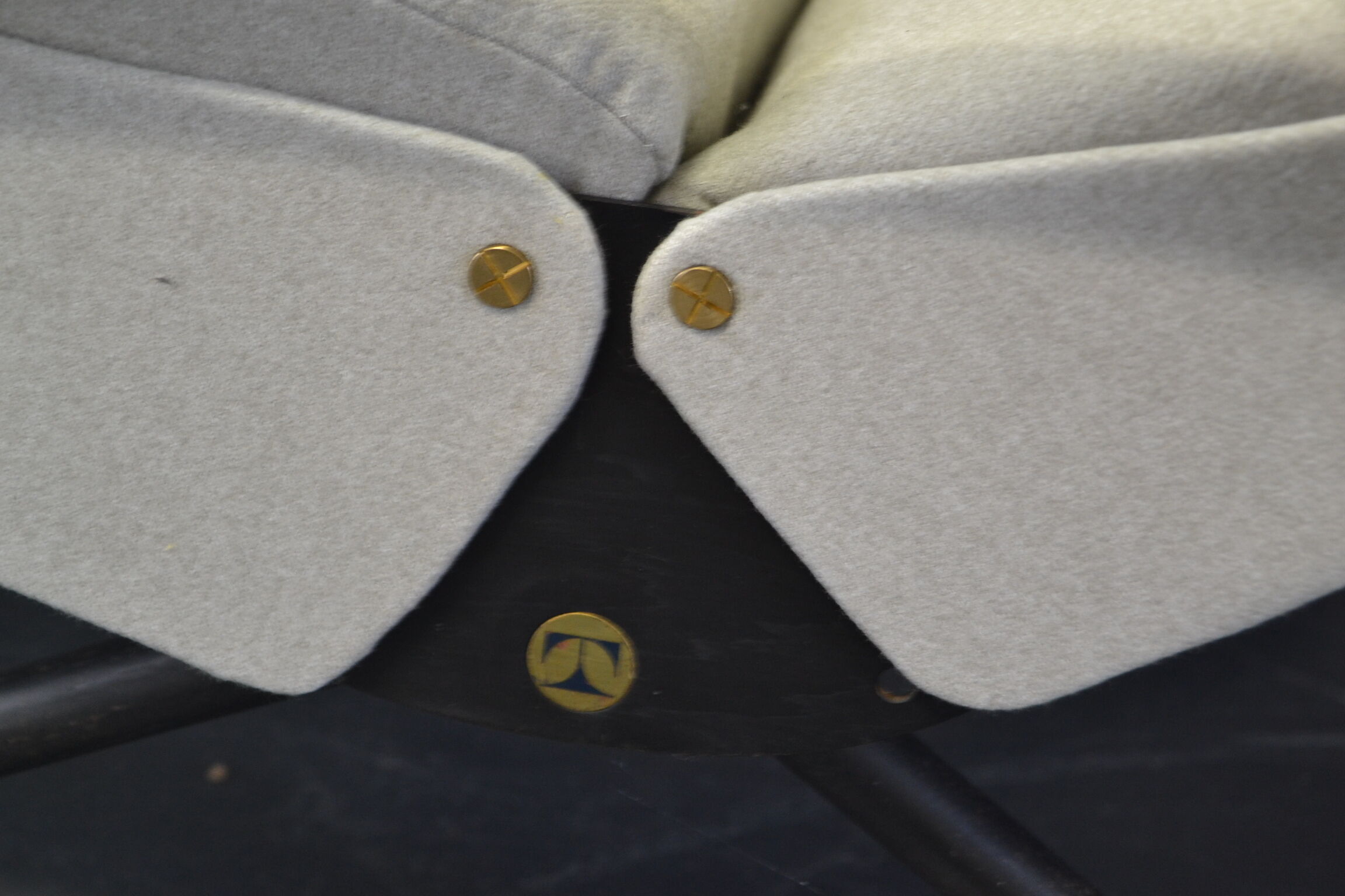 Pair p40 model armchairs by Osvaldo Borsani for Tecno