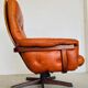 Vintage Danish mid-century Gote Mobler reclining lounge chair 1970s