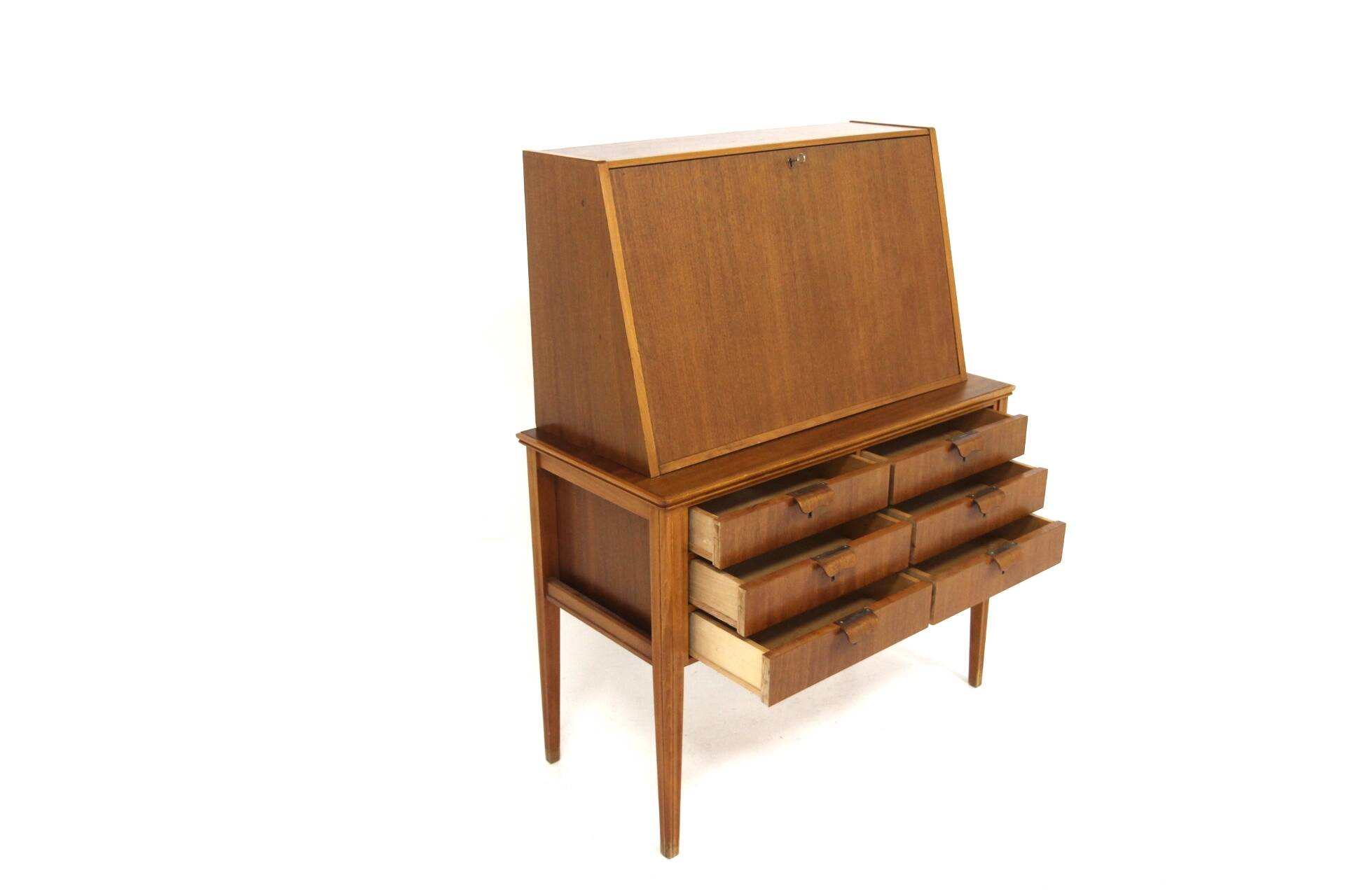 Scandinavian mahogany secretary, Sweden, 1950