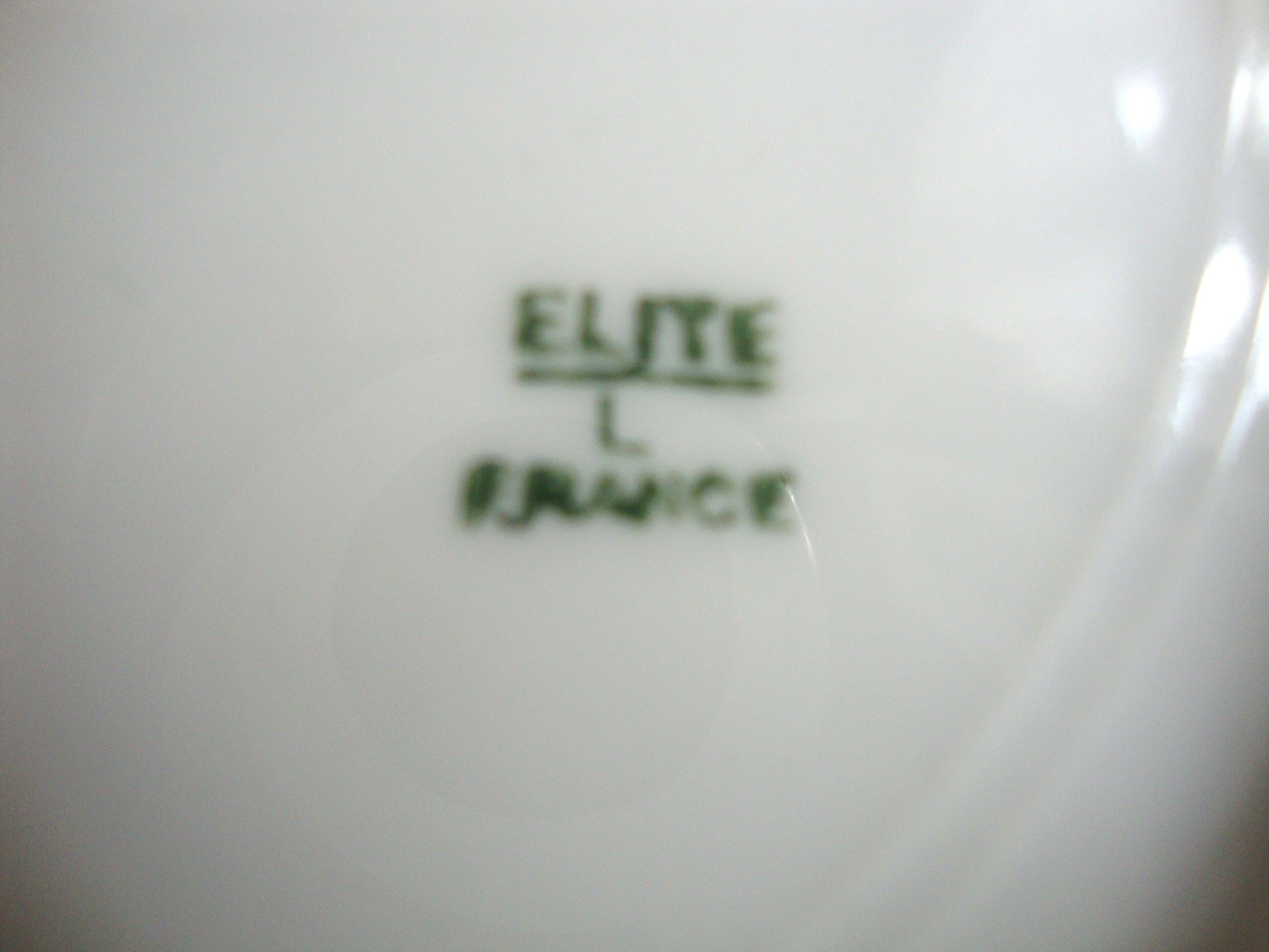 6 Limoges Elite dessert plates France