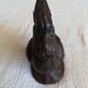 Decorative cast iron rooster bookend