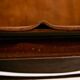 Hungarian calf leather lounge chair