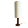 Art Deco wooden table lamp by Charles Dudouyt, France, circa 1930s.