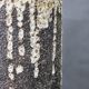 Brutalist European ceramic vase with textured lava surface, 1970s