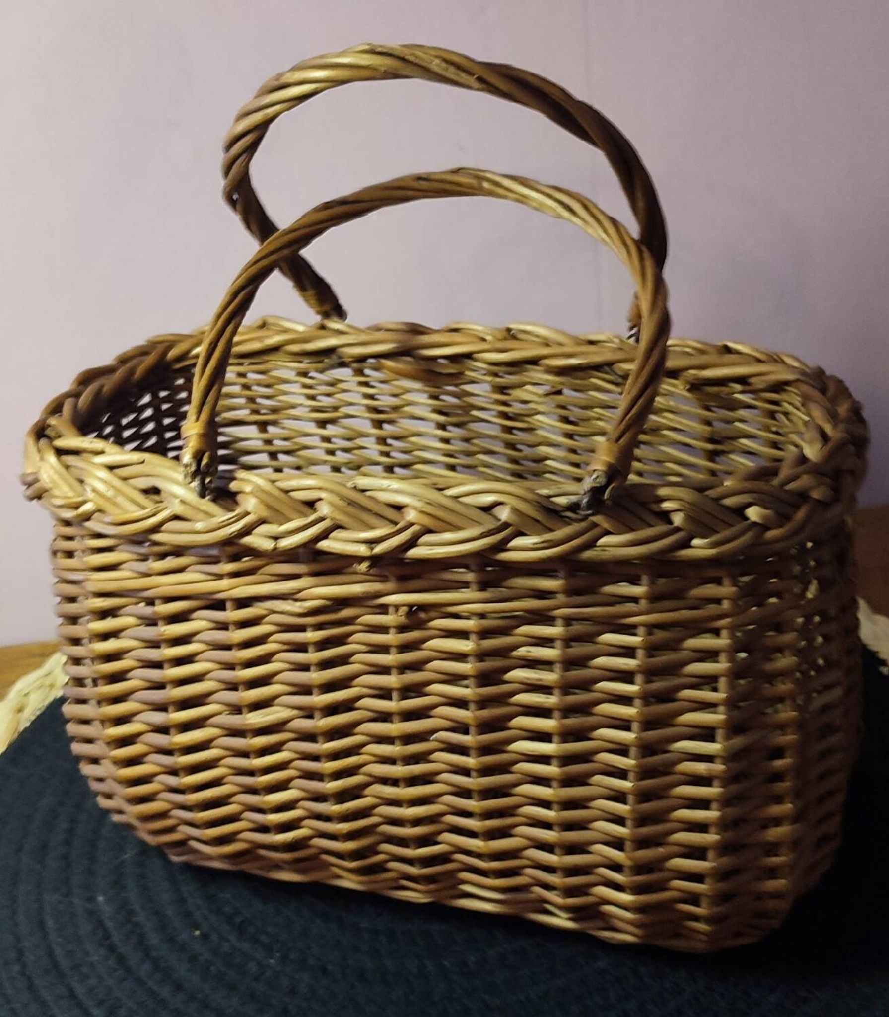Panier en rotin enfant