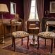 2 antique Louis XV style walnut chairs