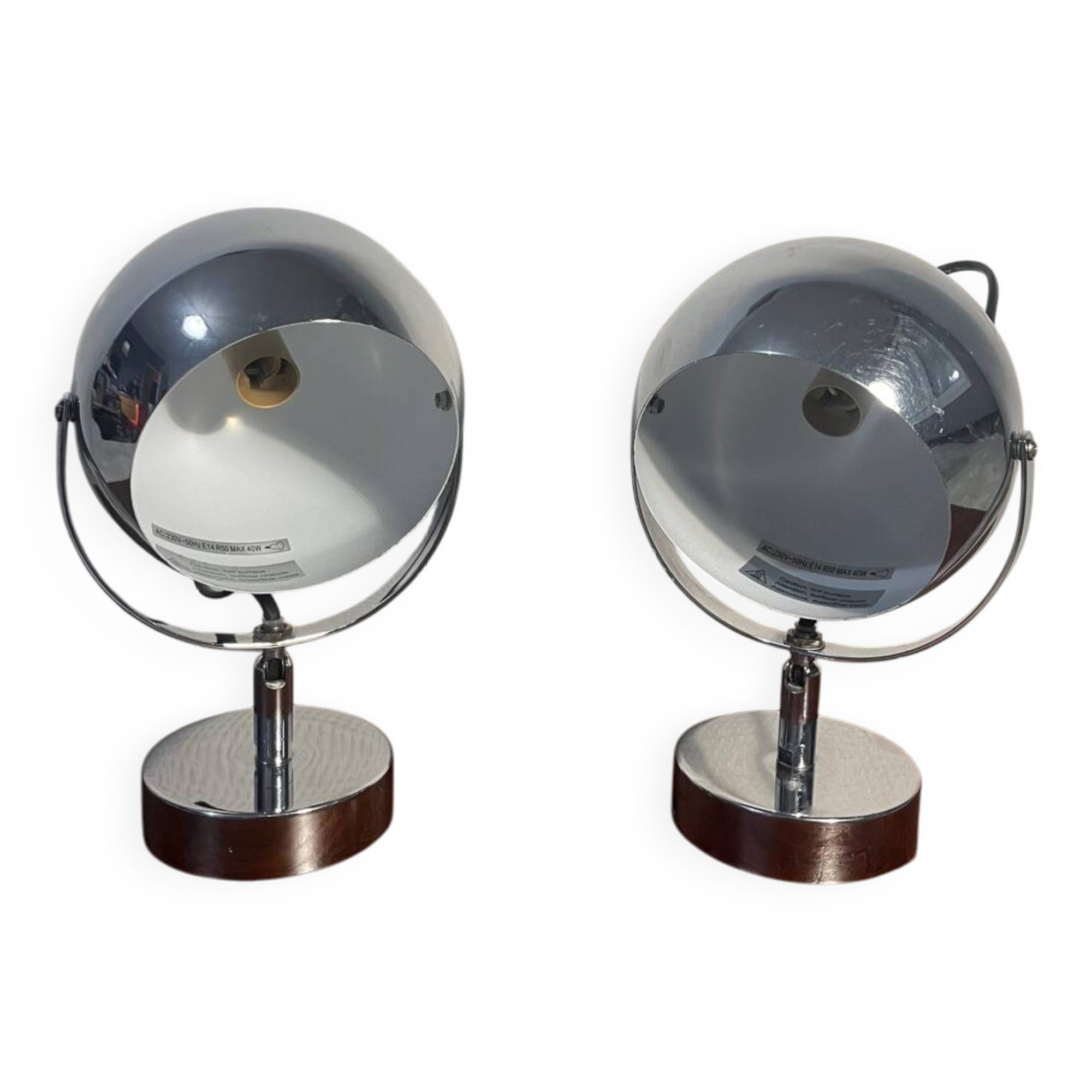 Space age globe spirit spotlight duo