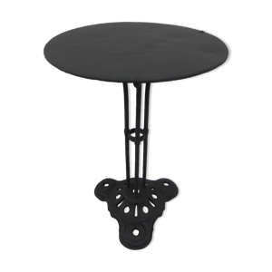 Table de bistrot en acier