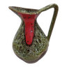 Modernist glazed enamel pitcher