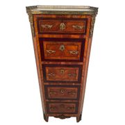 Elegant Louis XVI style chest of drawers, late 19th century