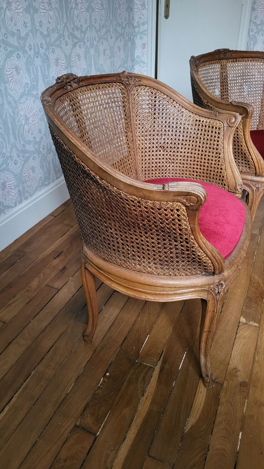 Pair of 19th-century armchairs