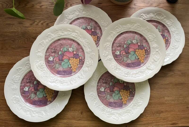 Fruit plates - Gien
