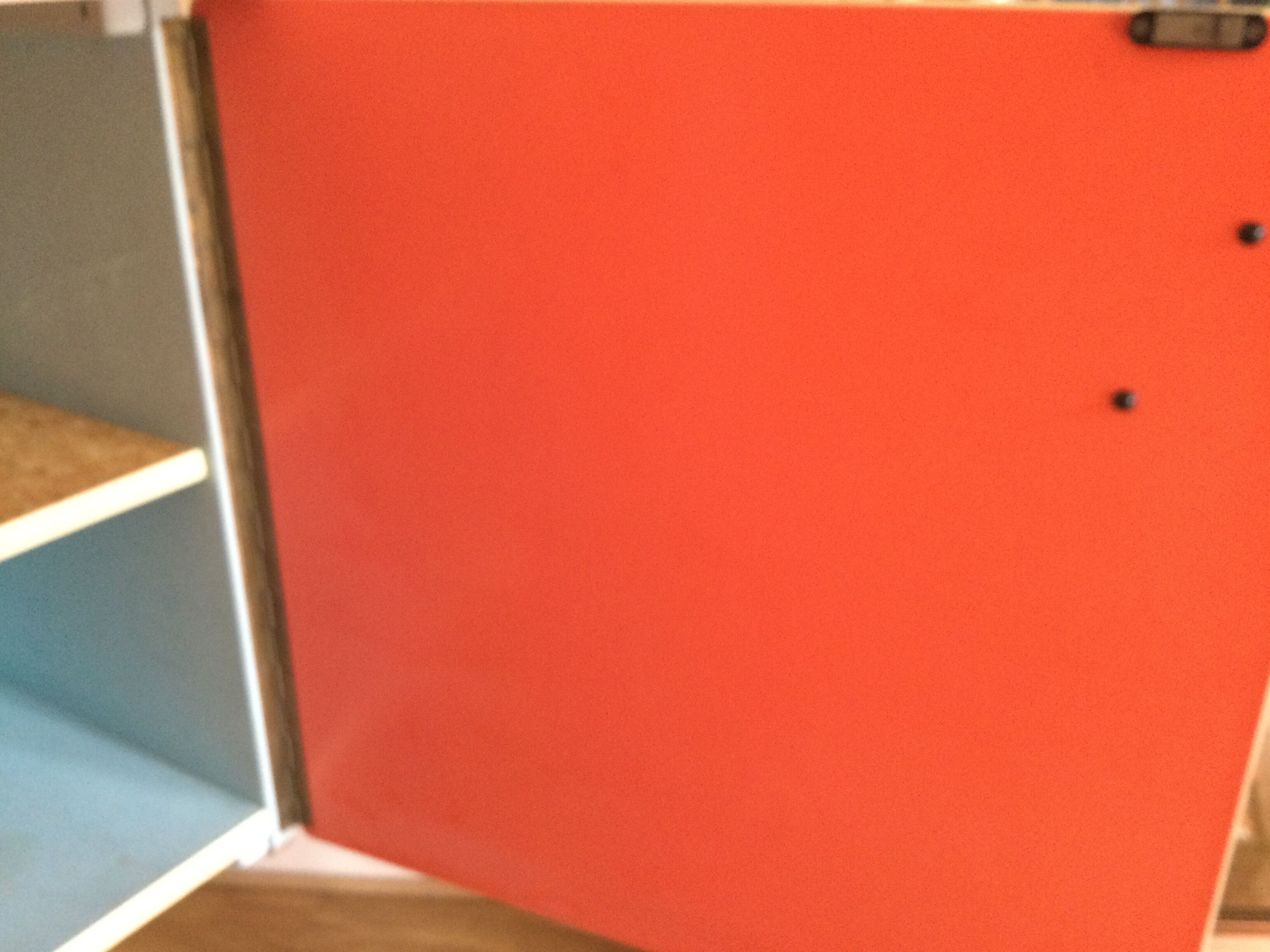 Enfilade vintage bois et formica