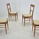 Ensemble de 4 chaises de salle à manger des années 1970 par Drevotvar, Tchécoslovaquie