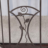 Wrought iron cloakroom
