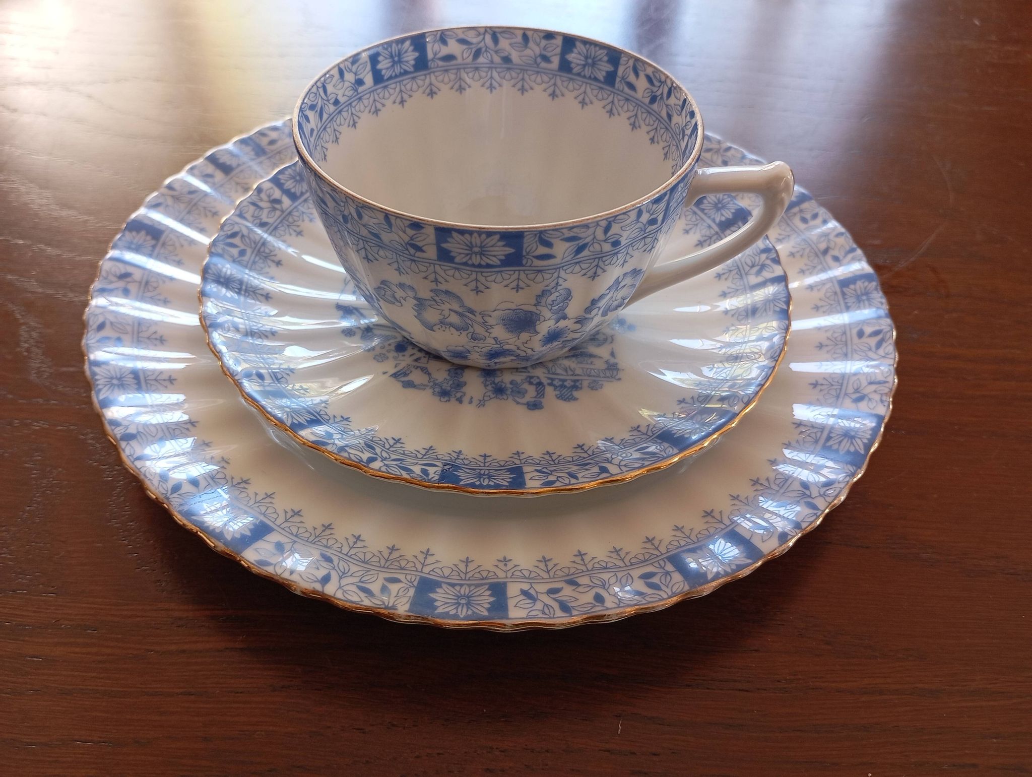 Trios 'China Blau' Seltmann Weiden (Bavaria)