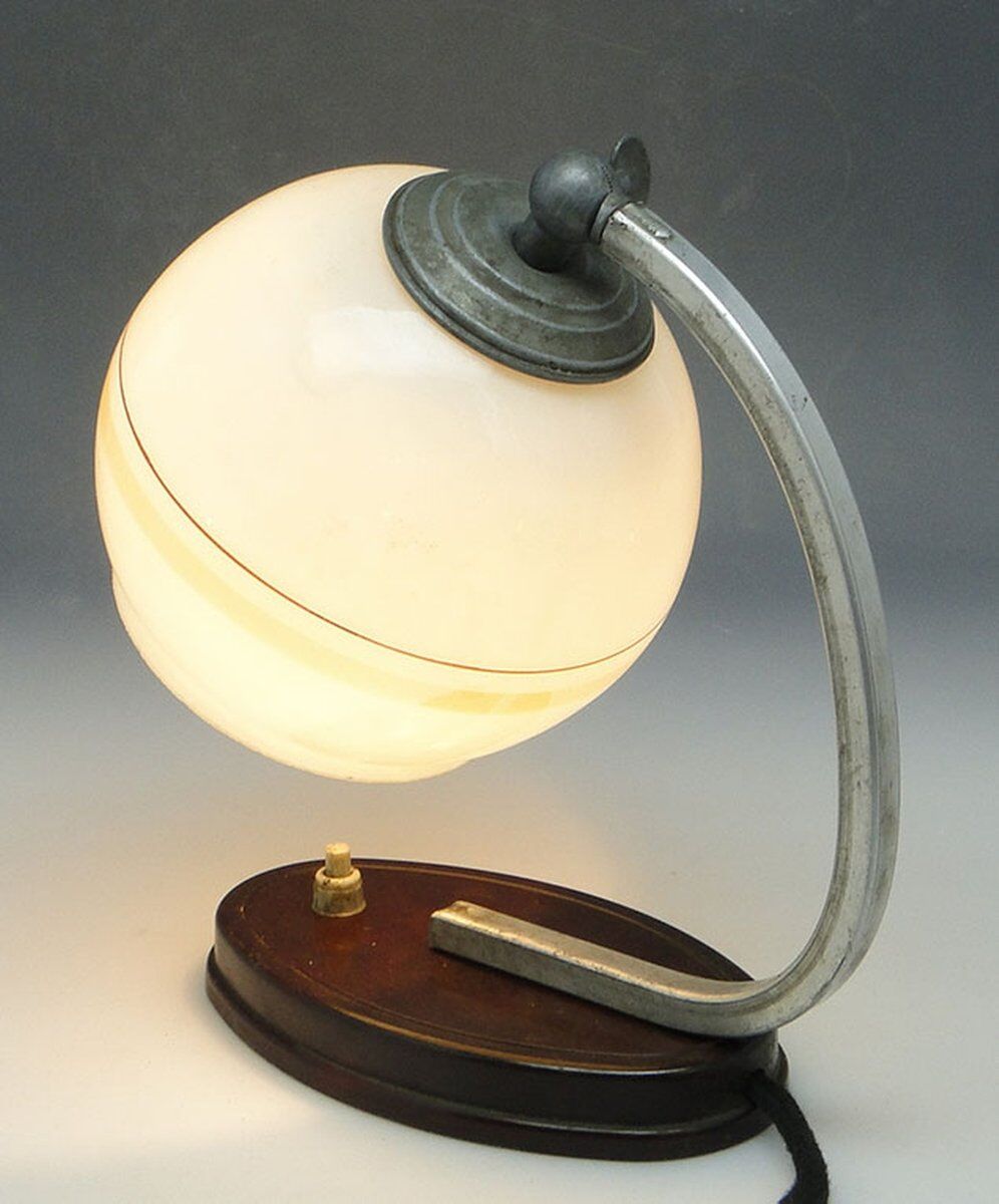 Art Deco bedside lamp, Poland, 1960s