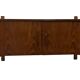 Vintage wall cabinet compact wall system 1960s teak veneer