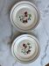 Set of 2 Bagatelle Luneville dinner plates