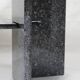 Table basse en granit bleu, circa 1980