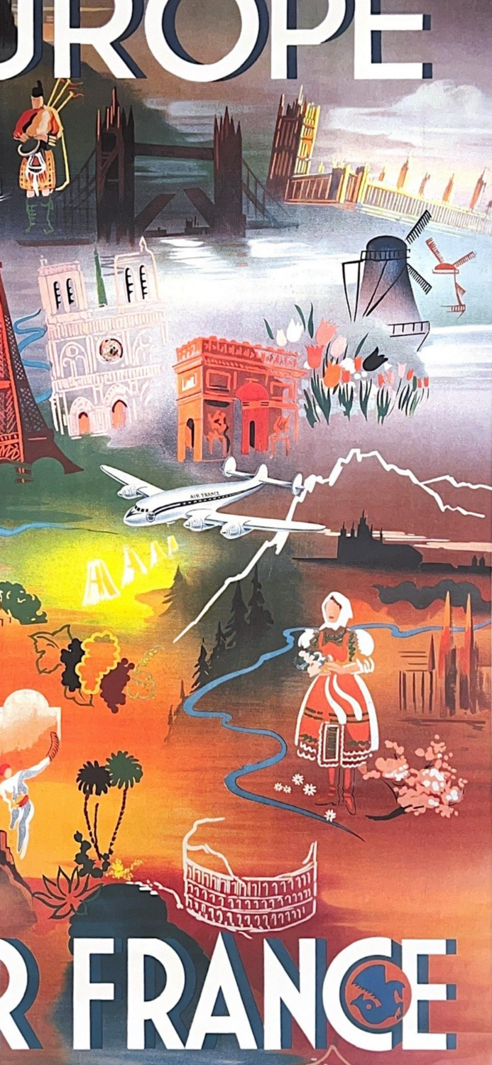 Air France Poster - Europe