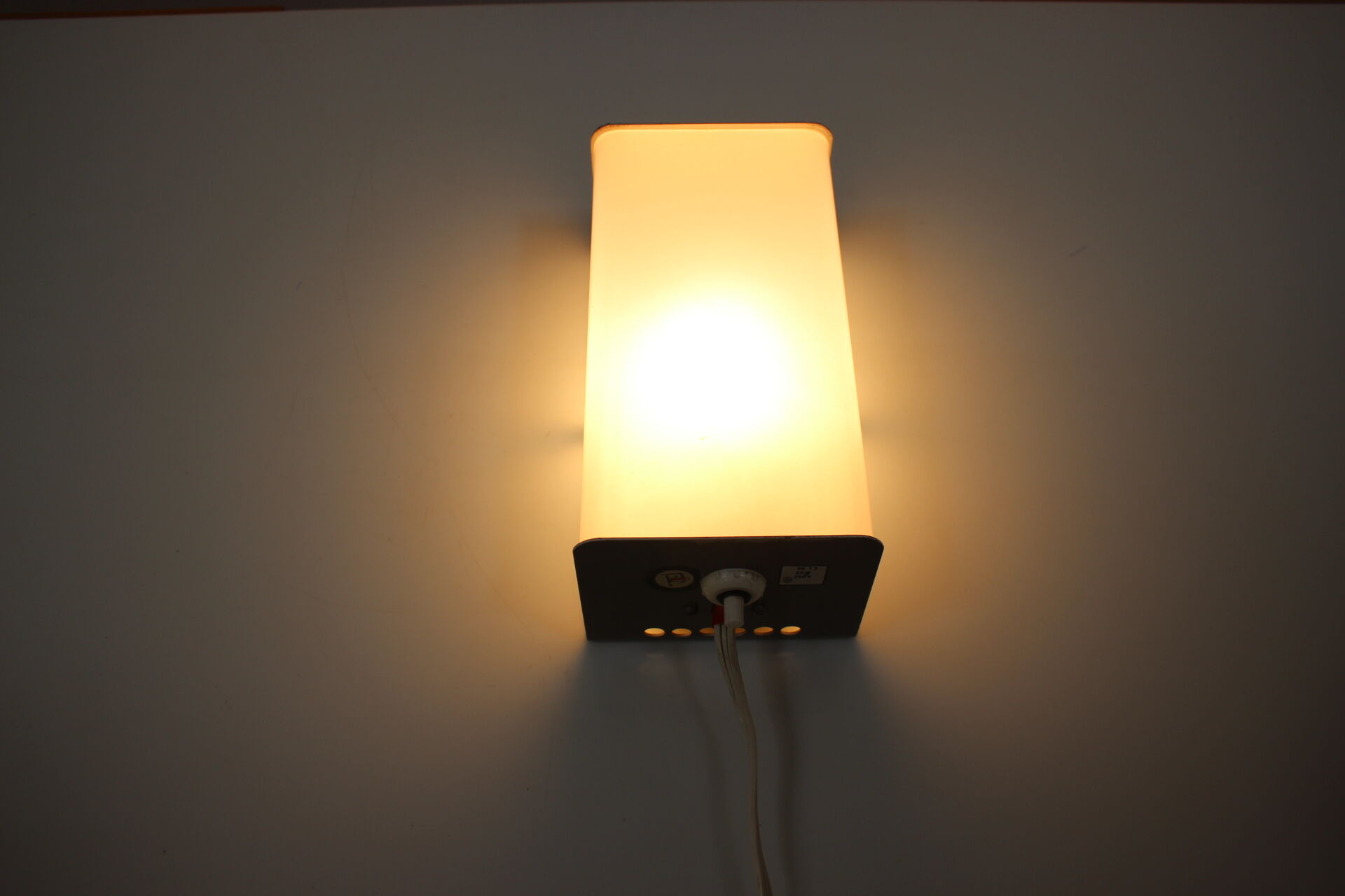 Mid-century table or wall lamp/ Pokrok Žilina, 1960's.