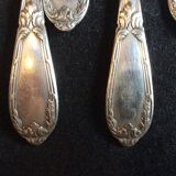 12 oyster forks & box